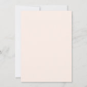 先生への感謝を込めたアップル水彩フラットカード サンキューカード (裏面)