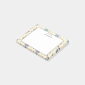 先生への感謝を込めたアート用品のパターン ポストイット (アングル)