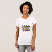 先生への感謝を込めて ペンシル バックトゥスクール Tシャツ (正面フル)