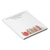 先生への感謝を込めて Edu-Notes: 心を育てる ノートパッド (アングル)