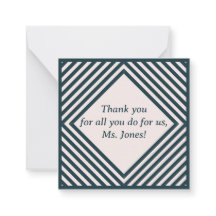 先生への感謝カード