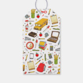 先生への感謝 ギフトタグ (裏面)