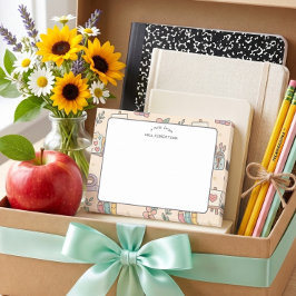 先生への感謝 学校用品 パターン ポストイット