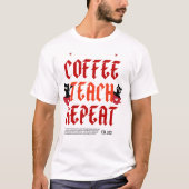 先生への英語のギフト Tシャツ (正面)