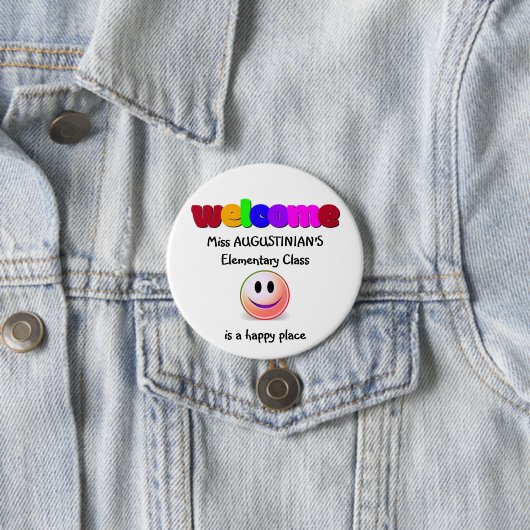 先生へようこそ 缶バッジ (インサイチュ)