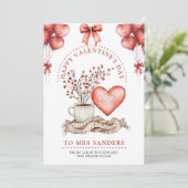 先生へ ハッピーバレンタインデー    シーズンカード (スタンド正面)