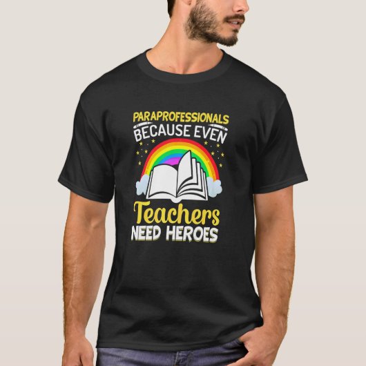先生もヘロエを必要とするため Tシャツ (正面)
