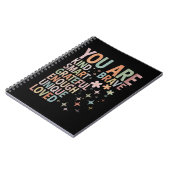 先生やる気を起こさせる初日新学期 ノートブック (左側)