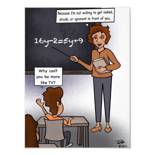 先生をテレビの星として フォトプリント            (正面)