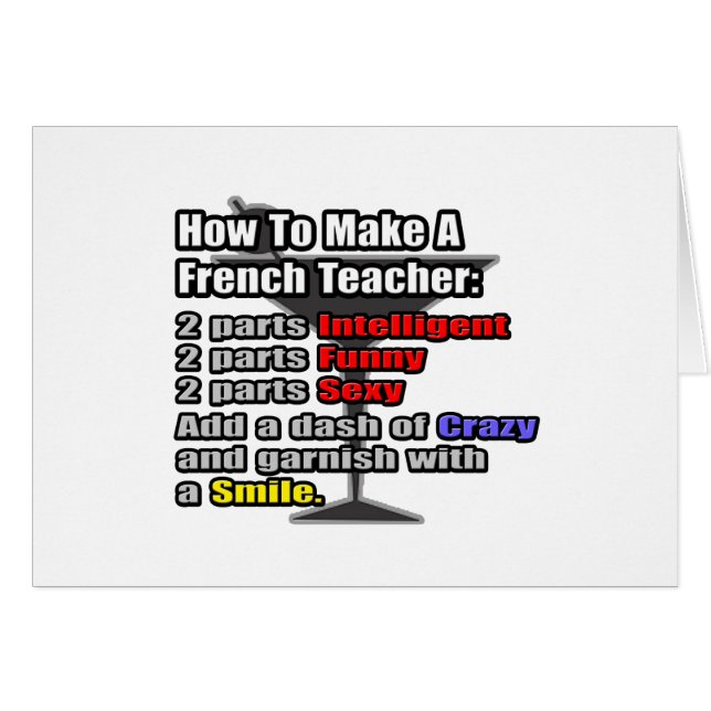 先生を作成するフランスの方法 (正面横)