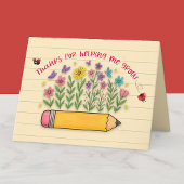 先生を育ててくれてありがとう 感謝