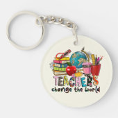 先生アクリルキーチェーン キーホルダー (正面)