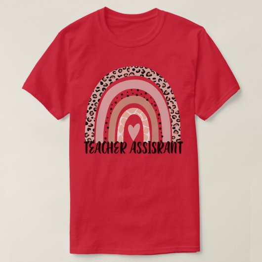 先生アシスタントレオパレインボー先生アグア Tシャツ (デザイン正面)