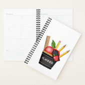 先生アップルカップケーキカスタムプランナー プランナー手帳 (ディスプレー)