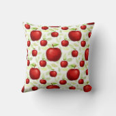 先生アップルツリーパターンプレショールアート先生 クッション (裏面)