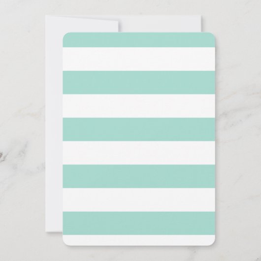 先生アップルリタイアメントディナーミント招待状 招待状 (裏面)