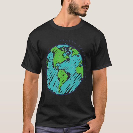 先生アースデイ毎日1 Tシャツ (正面)