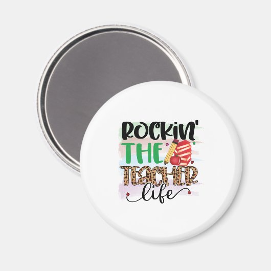 先生アートが先生生活を揺らす マグネット (正面/裏面)