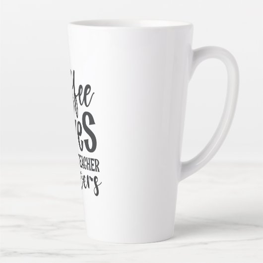 先生アートコーヒ与えーミー先生パワー カフェラテマグ (右)