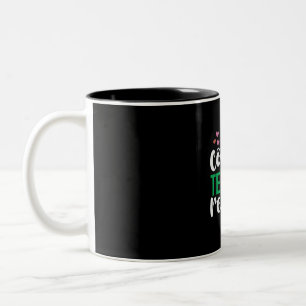 先生アートコーヒ教えーリピート ツートーンマグカップ
