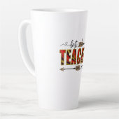 先生アー最高の先生イーバー カフェラテマグ (左アングル)