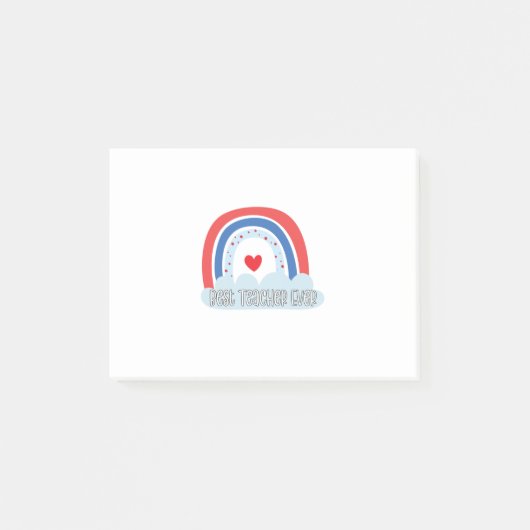 先生アー最高の先生エバー ポストイット (正面)