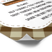 先生ウォールプリントキャンピングクラスルームテーマズモーレス ポスター (角)