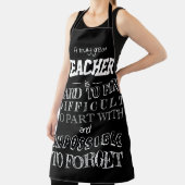 先生エプロン感謝していスクリプト感謝ギフト エプロン (インサイチュ)