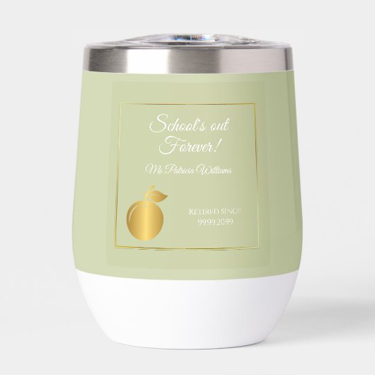 先生エレガントズゴールデンパステルリタイアメントパーティー (正面)