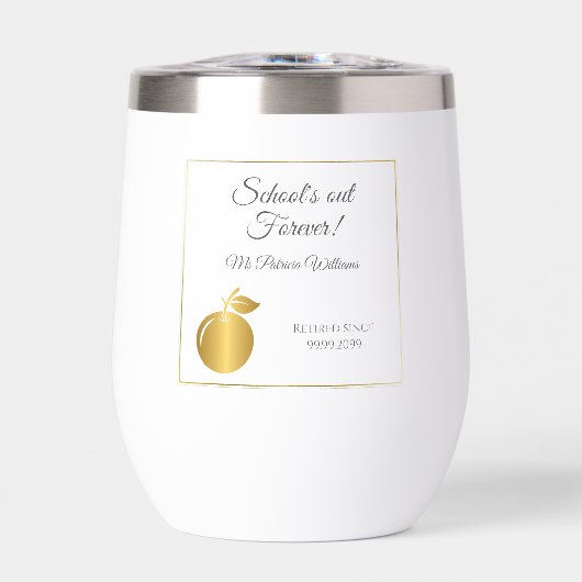 先生エレガントズゴールデンパステルリタイアメントパーティー (正面)