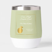 先生エレガントズゴールデンパステルリタイアメントパーティー (背面)