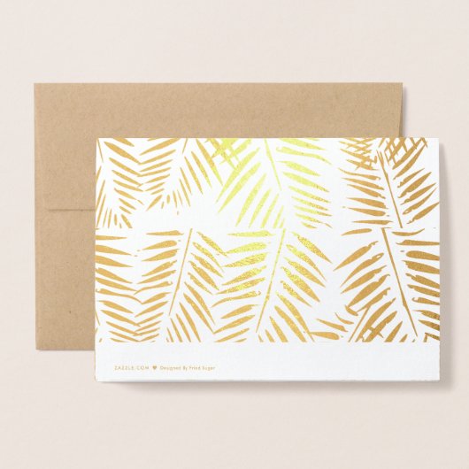 先生エレガント感謝の日金ゴールドありがとう 箔カード (裏面封筒付き)