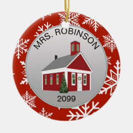 先生エレガント校長校舎オーナメント セラミックオーナメント