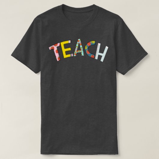 先生エレメンタリーかわいい新学期教えズ Tシャツ (デザイン正面)