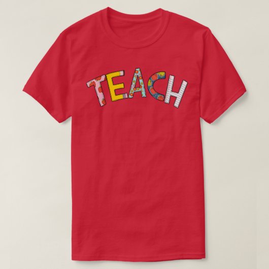 先生エレメンタリーかわいい新学期教えズ Tシャツ (デザイン正面)