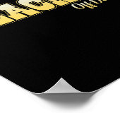 先生オフデューティサングラスパームツリービーチサンセット ポスター (角)