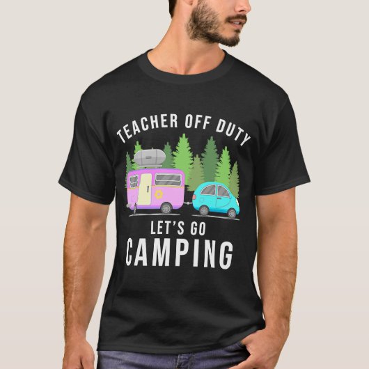 先生オフデューティレッツキャンプ年度末 Tシャツ (正面)