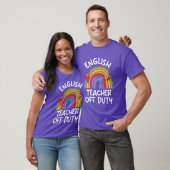 先生オフデューティー 英語教師 休暇 先生 Tシャツ (ユニセックス)