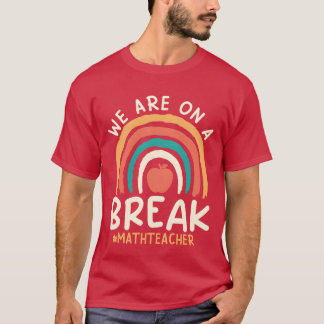 先生オフデューティ先生休暇数学教師金曜日 Tシャツ
