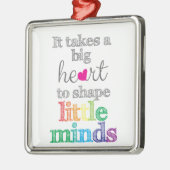 先生オーナメント メタルオーナメント (左)