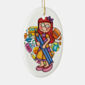 先生オーナメント- SRF セラミックオーナメント (右)