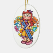 先生オーナメント- SRF セラミックオーナメント (左)