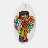 先生オーナメント- SRF セラミックオーナメント (右)