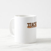 先生オーバーサイズTシャツ コーヒーマグカップ (正面左)