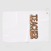 先生オーバーサイズTシャツ ゴルフタオル (横)