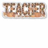 先生オーバーサイズTシャツ シール (正面)