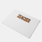 先生オーバーサイズTシャツ ドアマット (アングル)