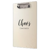 先生カオスコーディネーター金ゴールドグリッタースクリプト クリップボード (左)