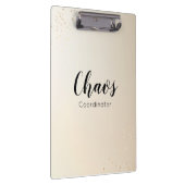 先生カオスコーディネーター金ゴールドグリッタースクリプト クリップボード (右)