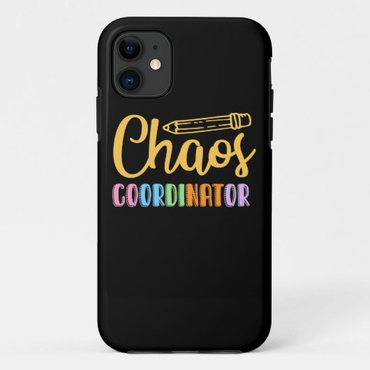 先生カオスコーディネーター Case-Mate iPhoneケース (裏面)